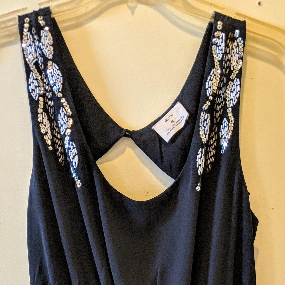 Pins & Needles Beaded Party Dress
